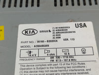 2014-2016 Kia Soul Radio AM FM Cd Player Receiver Replacement P/N:96160-B2020CA Fits Fits 2014 2015 2016 OEM Used Auto Parts