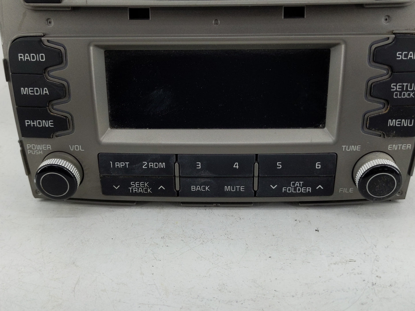 2014-2016 Kia Sportage Radio AM FM Cd Player Receiver Replacement P/N:96150-3W160DC9 Fits Fits 2014 2015 2016 OEM Used Auto 