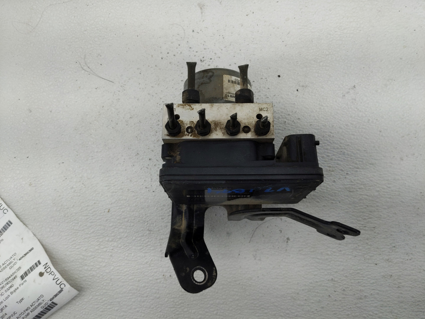 2014-2016 Kia Sportage ABS Pump Control Module Replacement P/N:58920-3W810 BE6003O305 Fits Fits 2014 2015 2016 OEM Used Auto