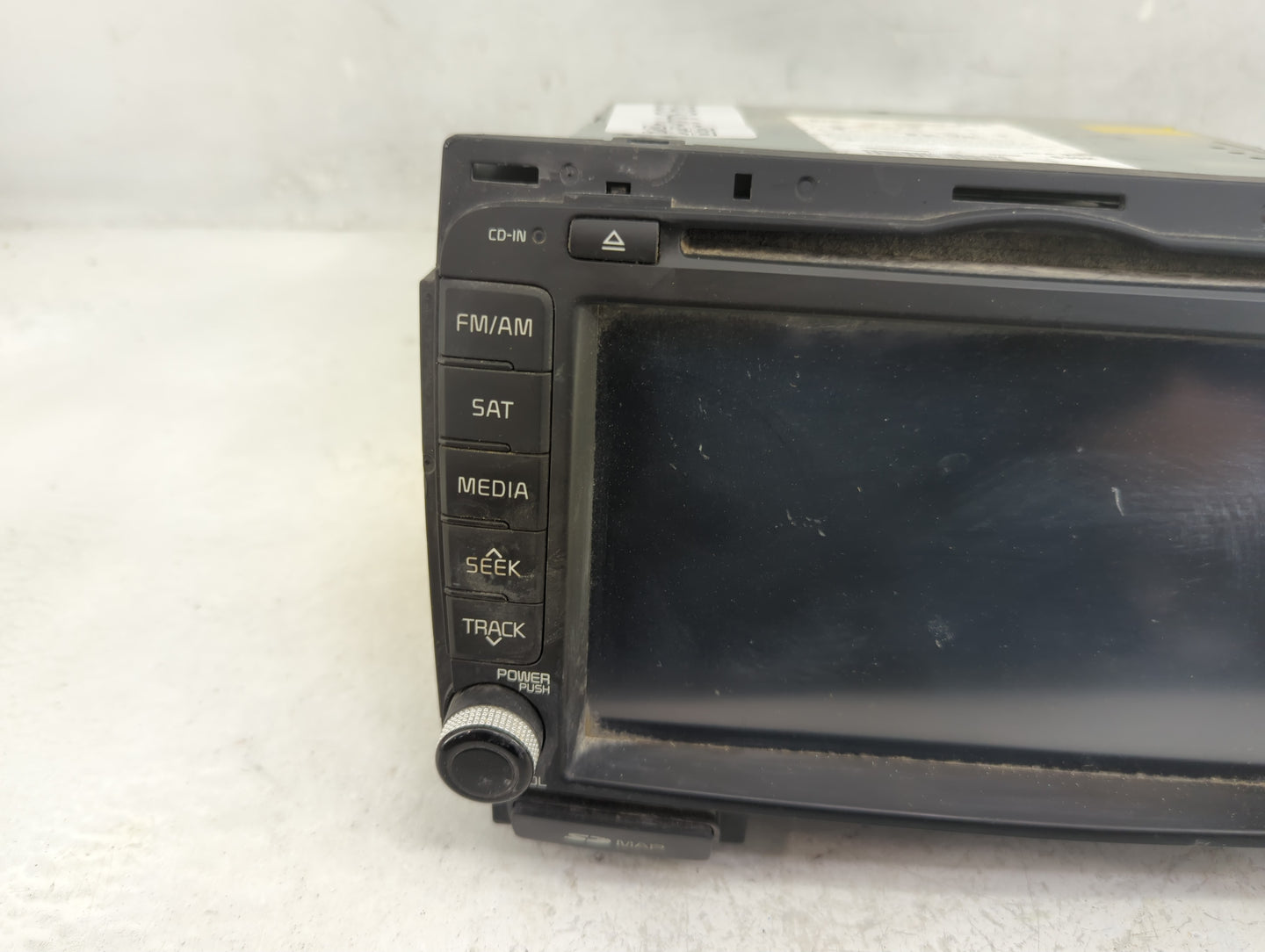 2014-2016 Kia Sportage Radio AM FM Cd Player Receiver Replacement P/N:96560-3W750WK Fits Fits 2014 2015 2016 OEM Used Auto P