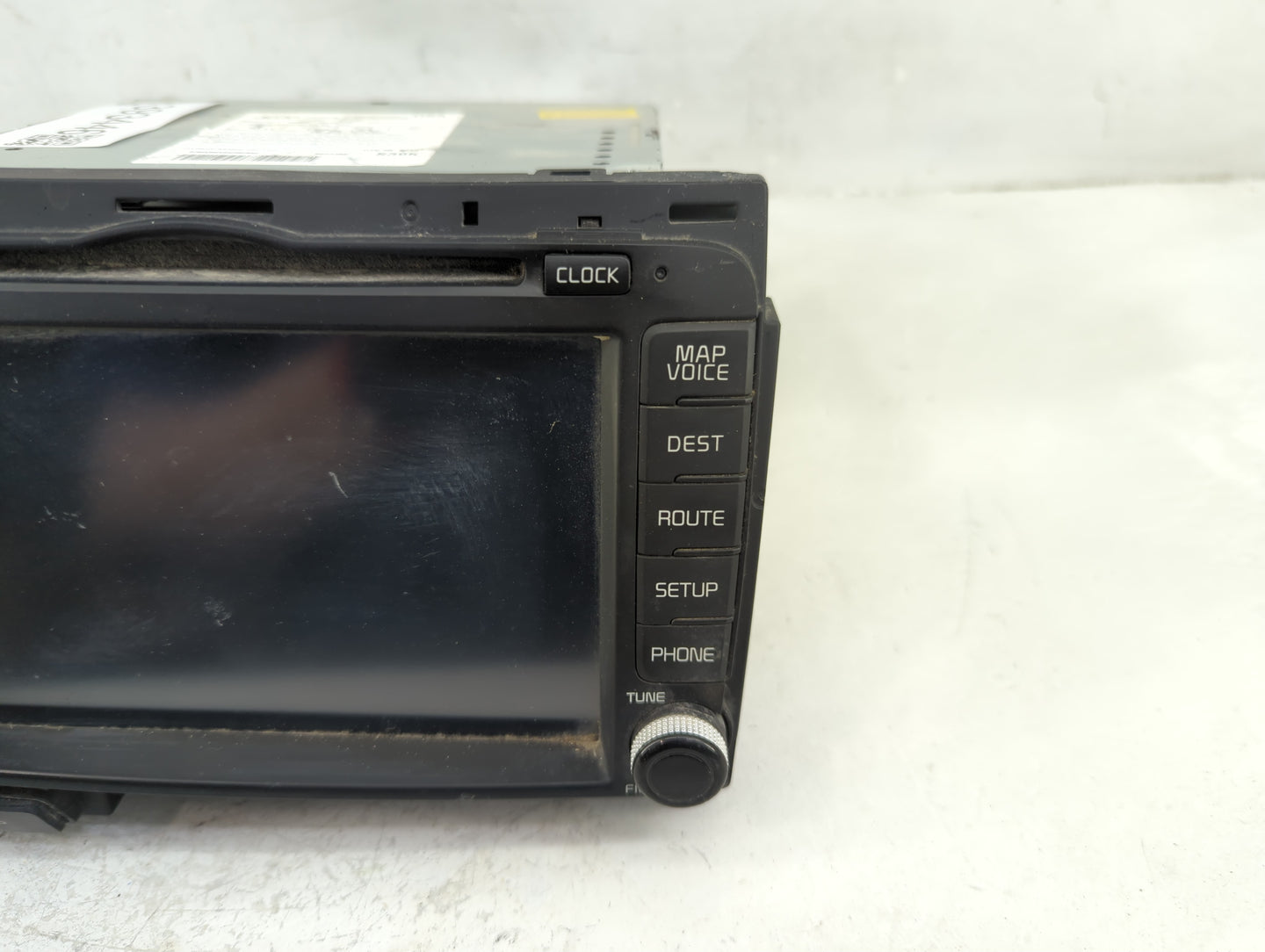 2014-2016 Kia Sportage Radio AM FM Cd Player Receiver Replacement P/N:96560-3W750WK Fits Fits 2014 2015 2016 OEM Used Auto P