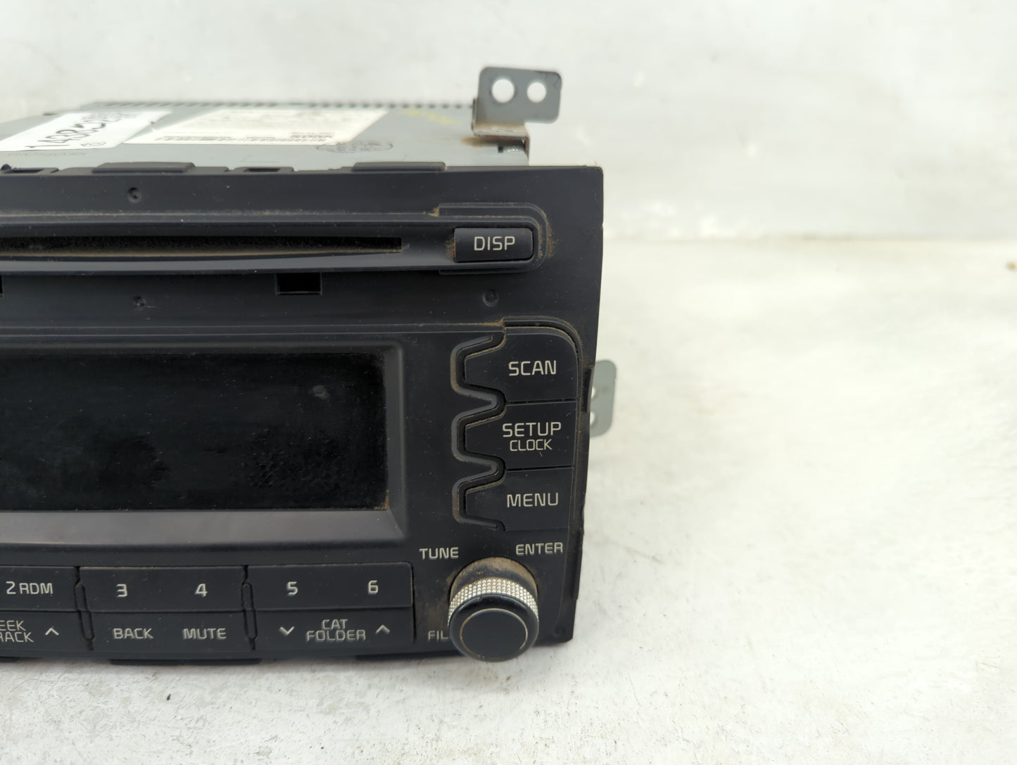 2014-2016 Kia Sportage Radio AM FM Cd Player Receiver Replacement P/N:96160-3W160WK Fits Fits 2014 2015 2016 OEM Used Auto P