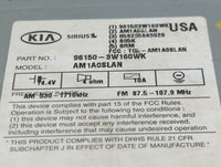 2014-2016 Kia Sportage Radio AM FM Cd Player Receiver Replacement P/N:96160-3W160WK Fits Fits 2014 2015 2016 OEM Used Auto P
