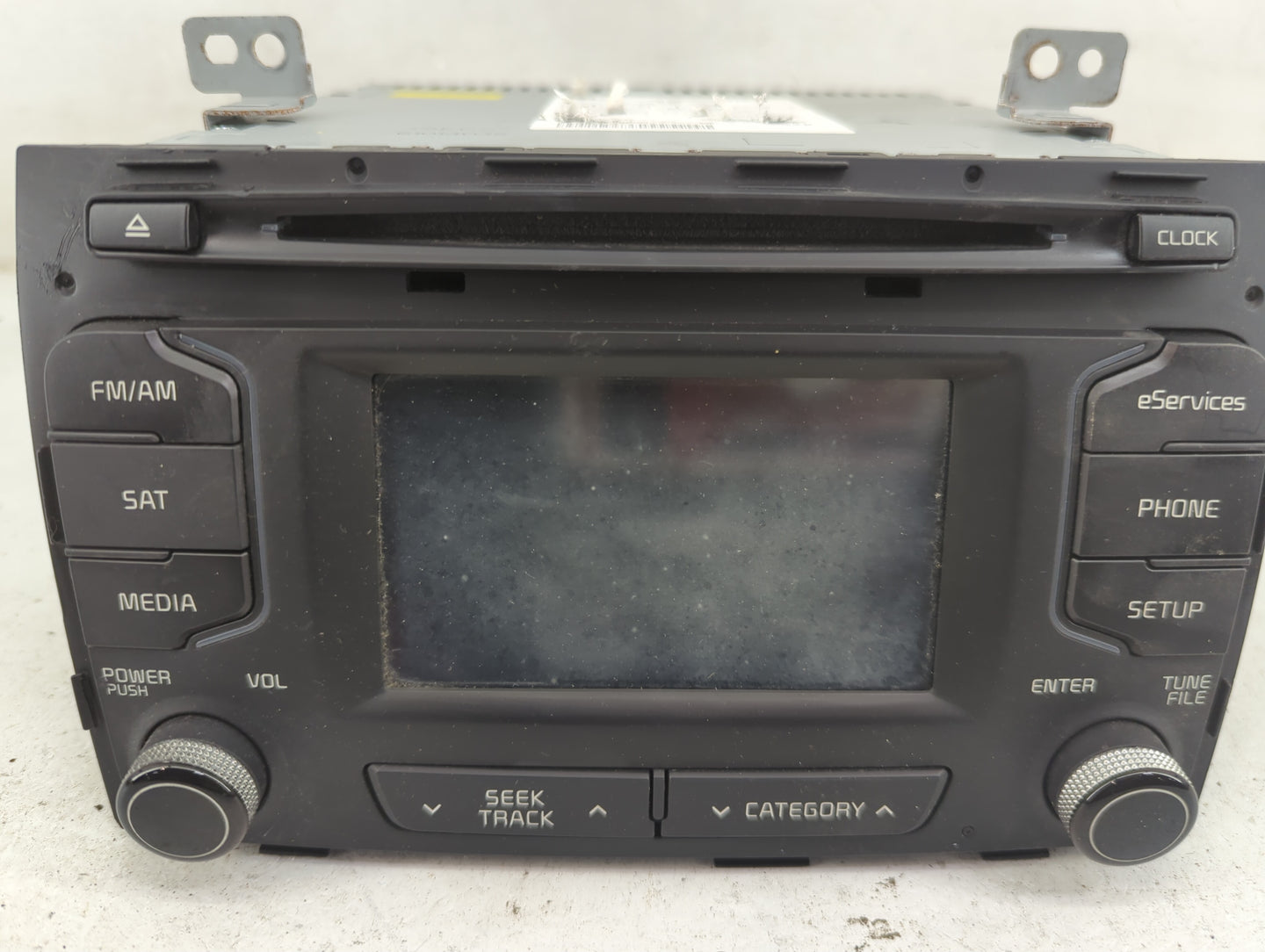 2014-2016 Kia Sportage Radio AM FM Cd Player Receiver Replacement P/N:96190-3W910WK Fits Fits 2014 2015 2016 OEM Used Auto P