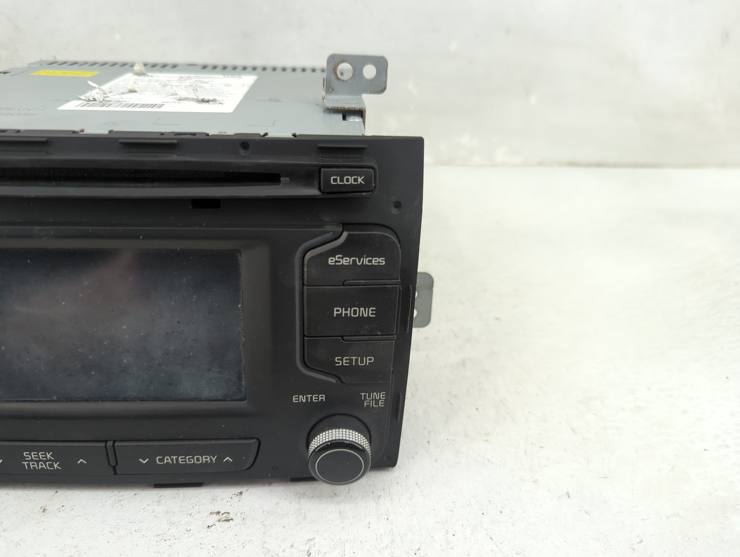 2014-2016 Kia Sportage Radio AM FM Cd Player Receiver Replacement P/N:96190-3W910WK Fits Fits 2014 2015 2016 OEM Used Auto P