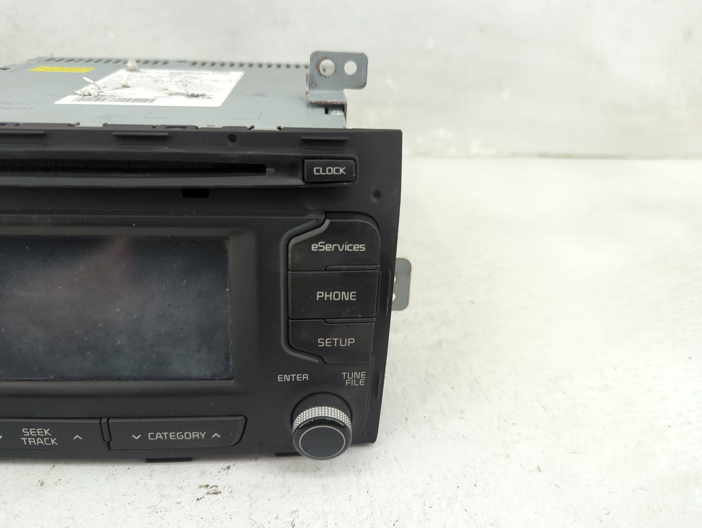 2014-2016 Kia Sportage Radio AM FM Cd Player Receiver Replacement P/N:96190-3W910WK Fits Fits 2014 2015 2016 OEM Used Auto P