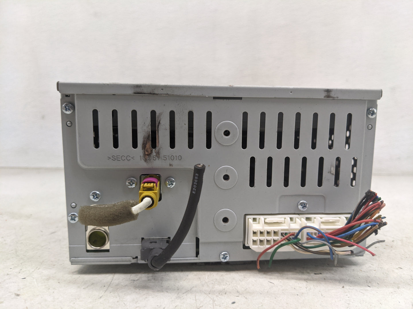 2014-2016 Kia Sportage Radio AM FM Cd Player Receiver Replacement P/N:96190-3W930WK AC231SLAN Fits Fits 2014 2015 2016 OEM U