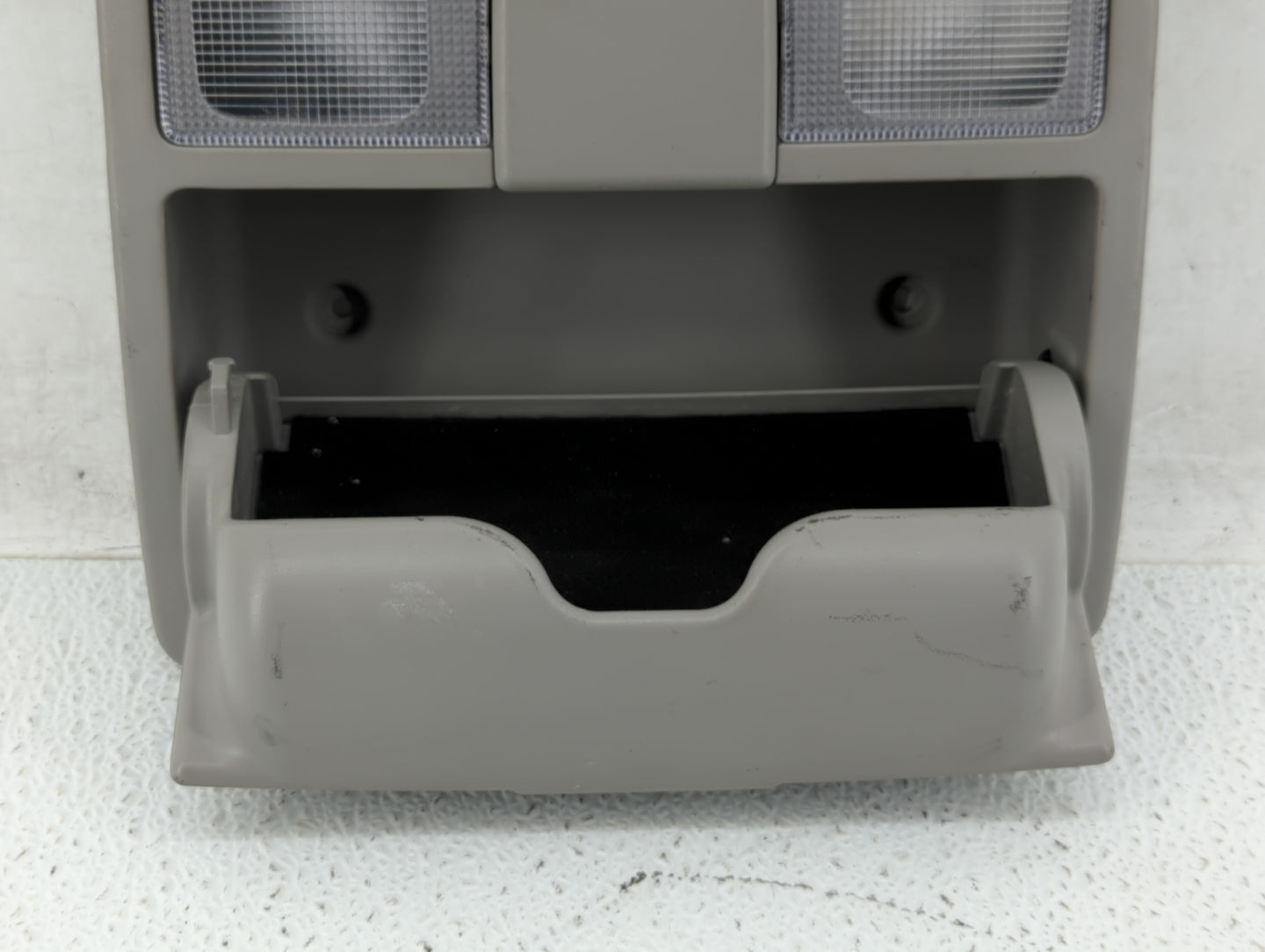 2014 Kia Sportage Overhead Roof Console Grey - Oemusedautoparts1.com