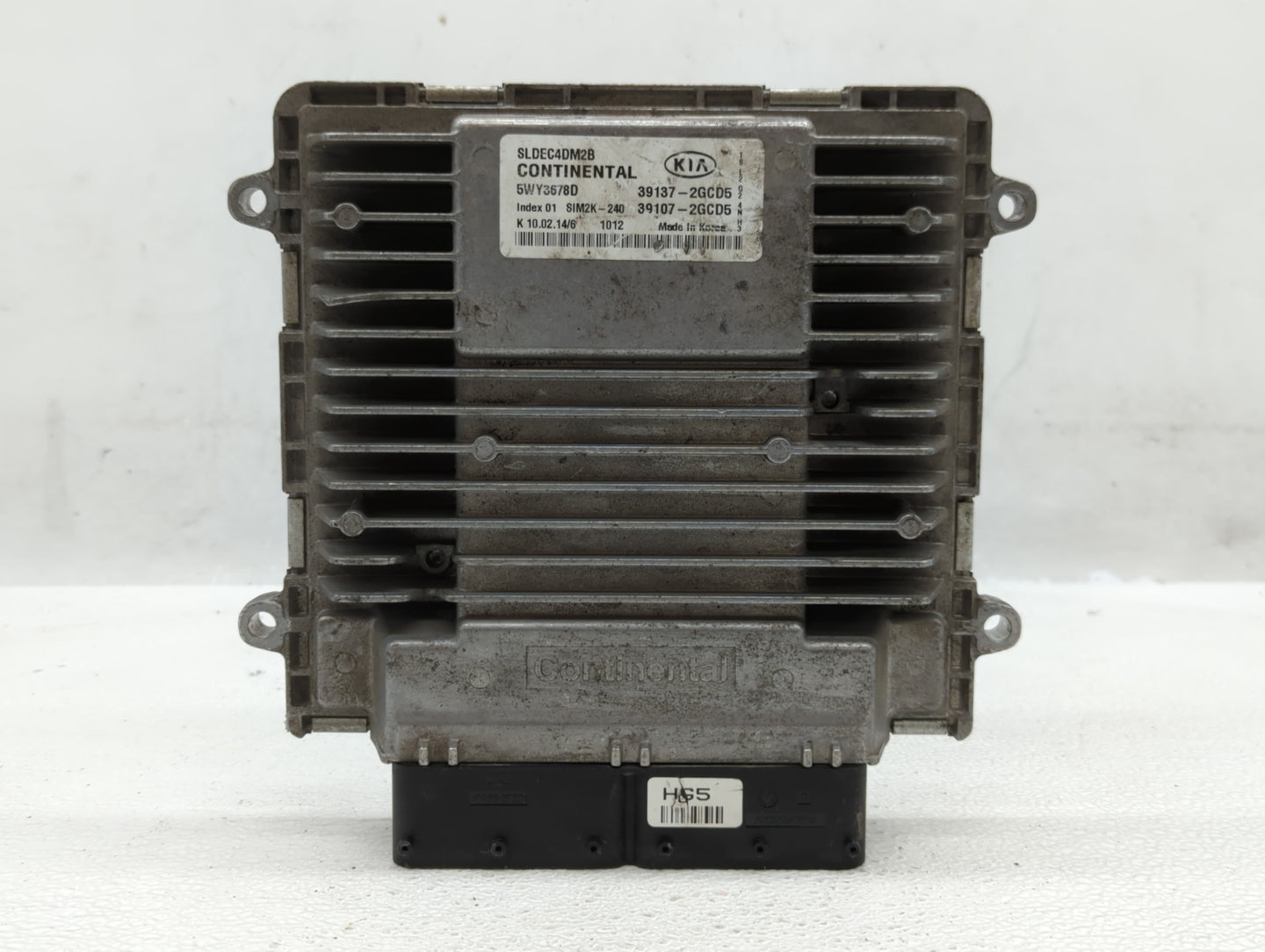 2014-2016 Kia Sportage PCM Engine Control Computer ECU ECM PCU OEM P/N:39107-2GCD5 39137-2GCD5 Fits Fits 2014 2015 2016 OEM 