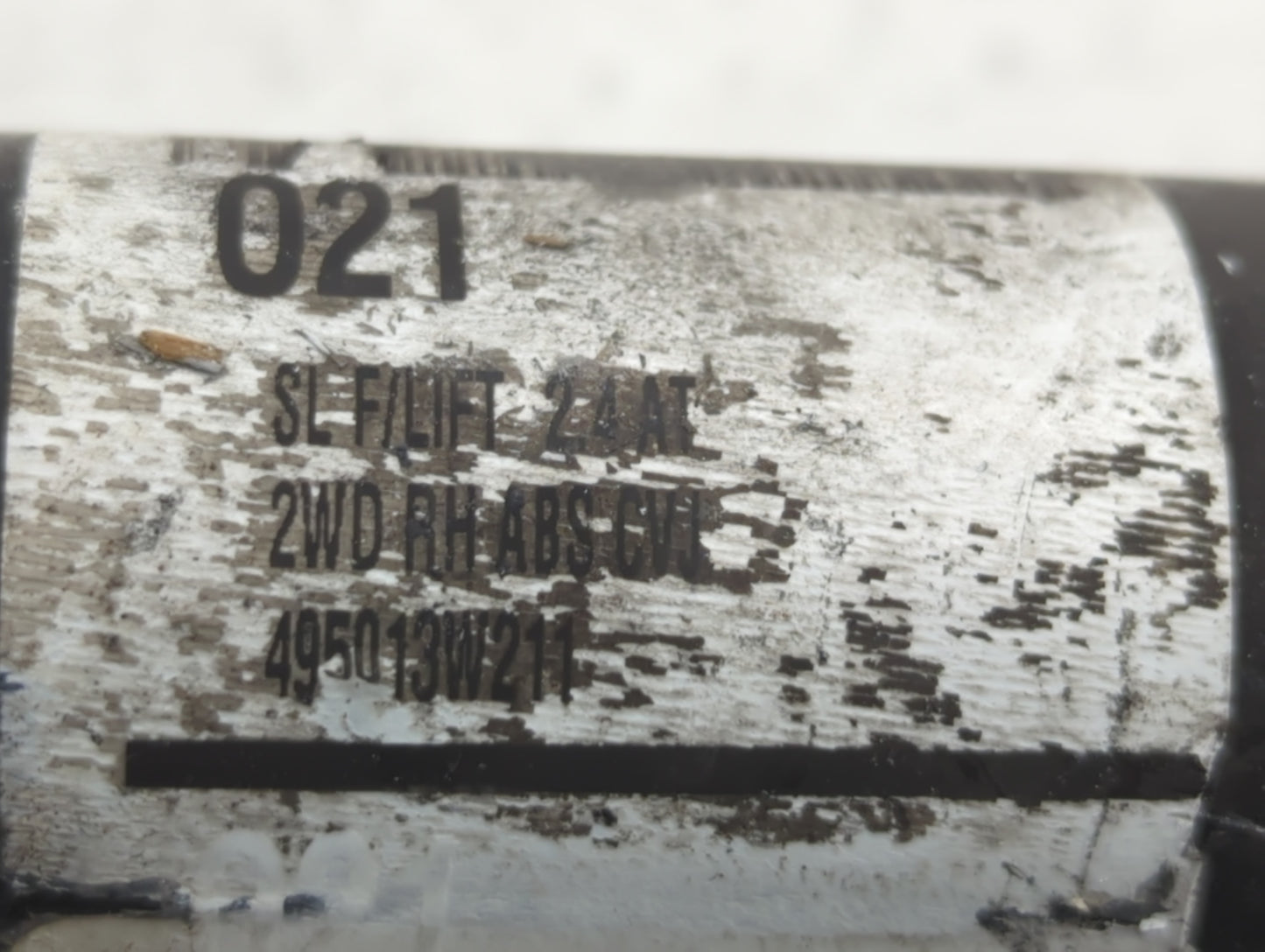 2014-2016 Kia Sportage Axle Shaft Front Passenger Cv C/v - Oemusedautoparts1.com