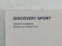 2014 Land Rover Discovery Sport Owners Manual Book Guide P/N:18 01 63 152 OEM Used Auto Parts - Oemusedautoparts1.com