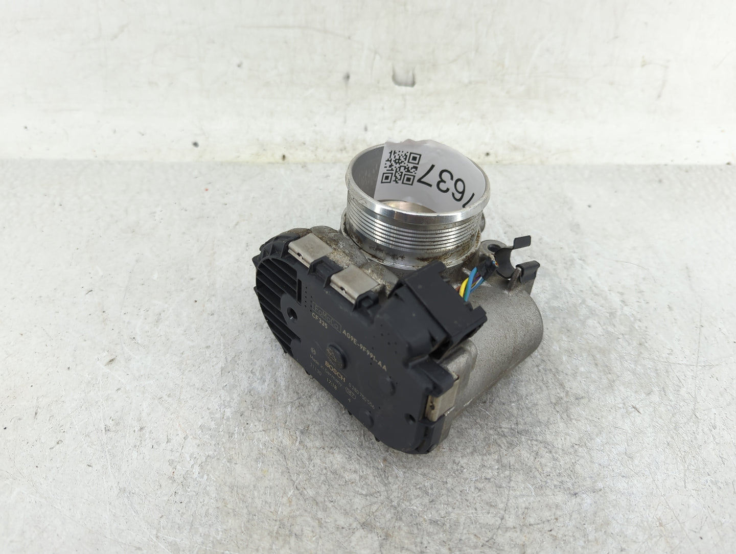 2013-2015 Land Rover Lr2 Throttle Body P/N:0 280 750 556 AG9E-9F991-AA Fits Fits 2012 2013 2014 2015 OEM Used Auto Parts - O