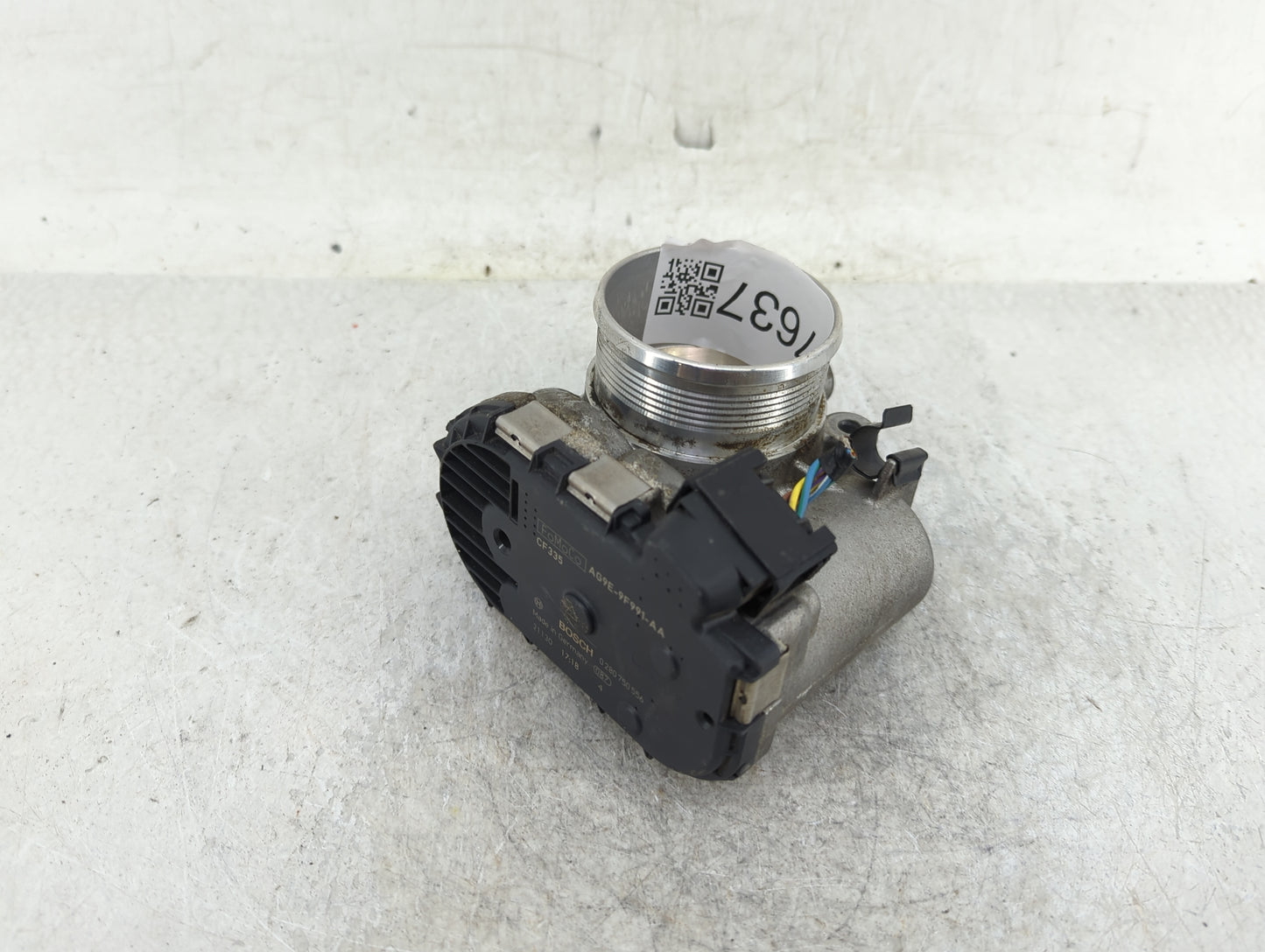 2013-2015 Land Rover Lr2 Throttle Body P/N:0 280 750 556 AG9E-9F991-AA Fits Fits 2012 2013 2014 2015 OEM Used Auto Parts - O