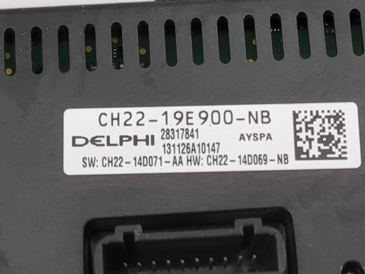 2010-2016 Land Rover Lr4 Climate Control Module Temperature AC/Heater Replacement P/N:CH22-19E900-NB 28317841 Fits OEM Used 