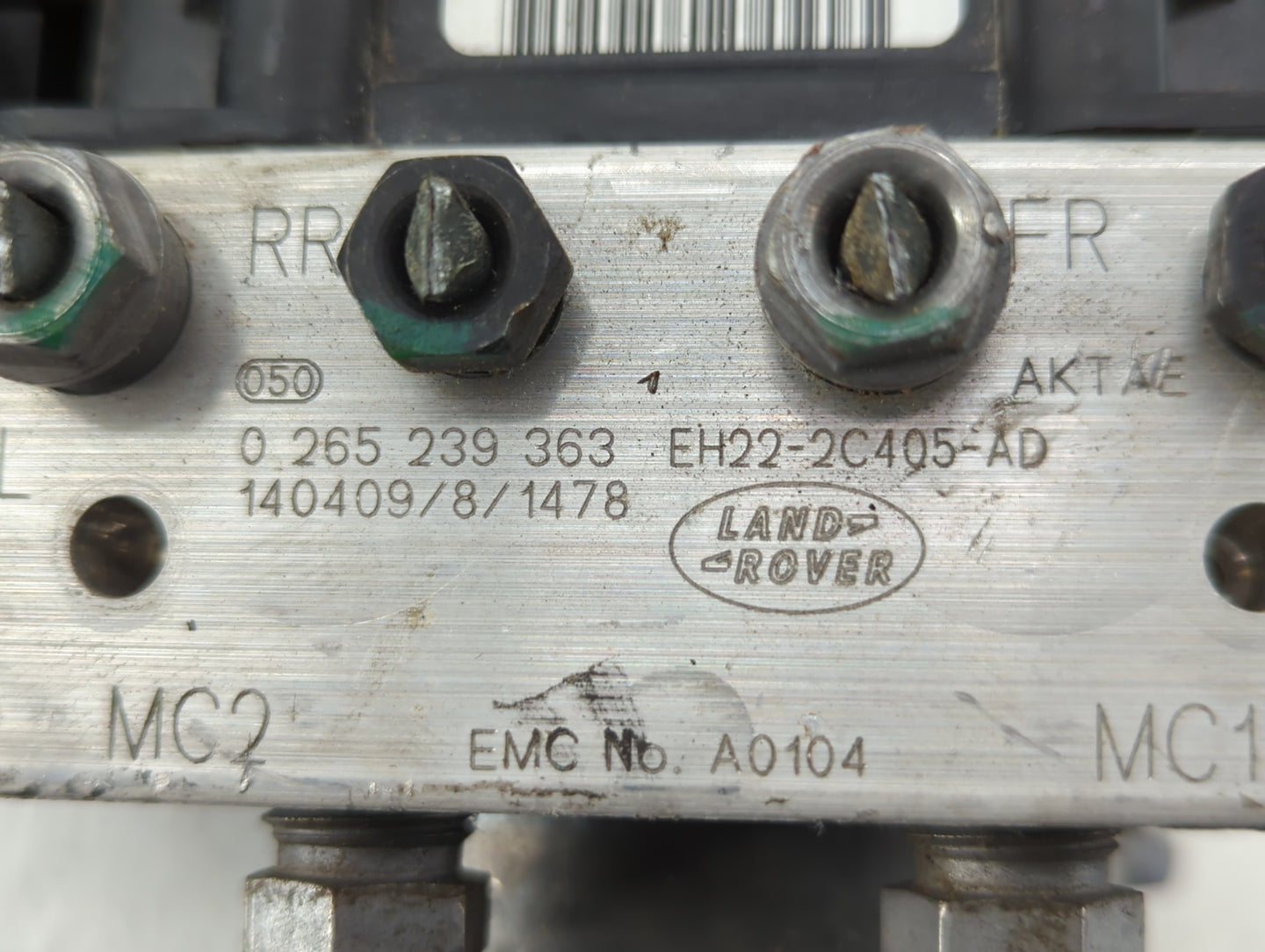 2014 Land Rover Lr4 ABS Pump Control Module Replacement P/N:140409/8/1478 0 265 239 363 Fits OEM Used Auto Parts - Oemusedau