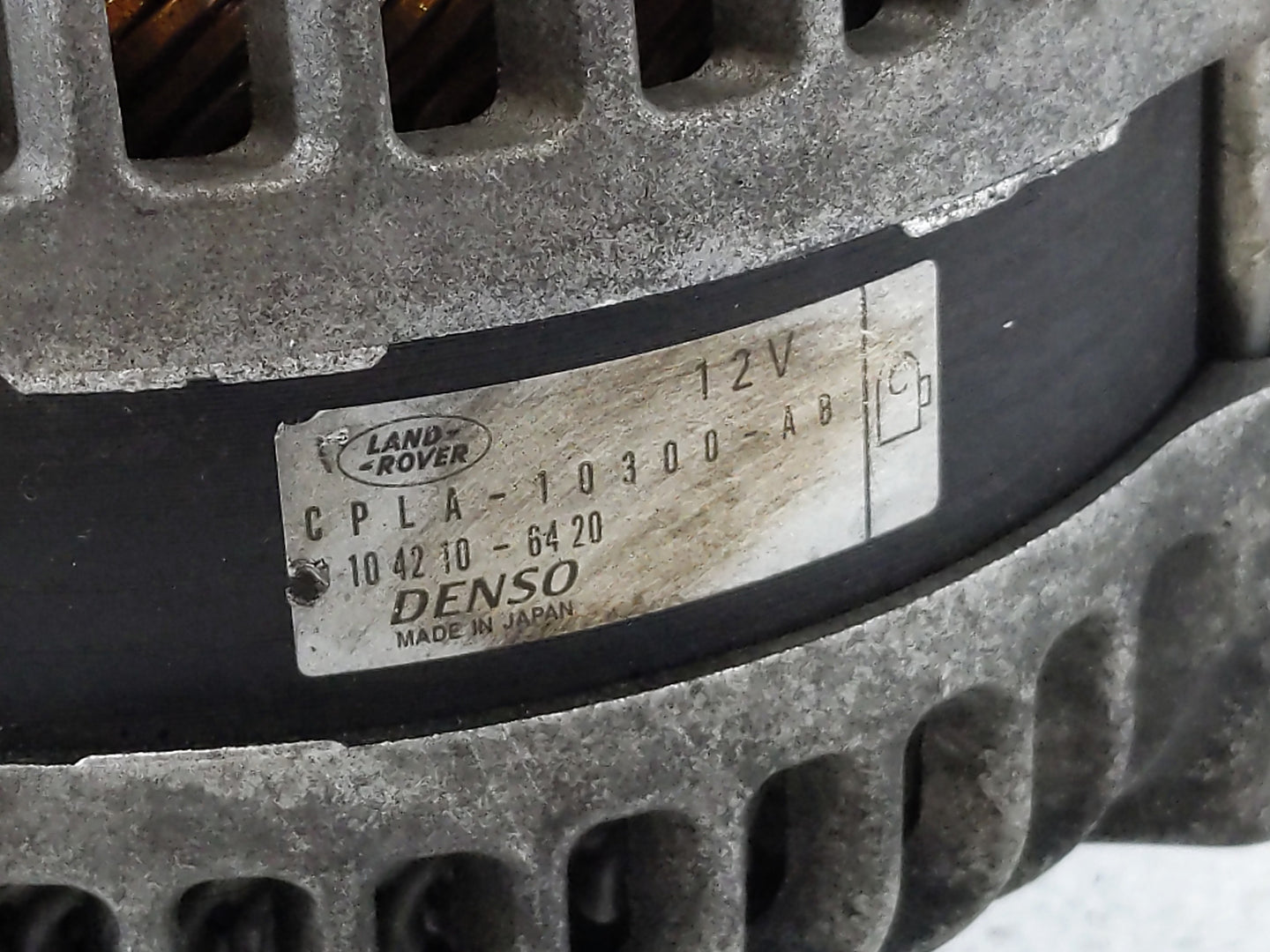 2014-2020 Land Rover Range Rover Sport Alternator Replacement Generator Charging Assembly Engine OEM P/N:CPLA-10300 AB Fits 