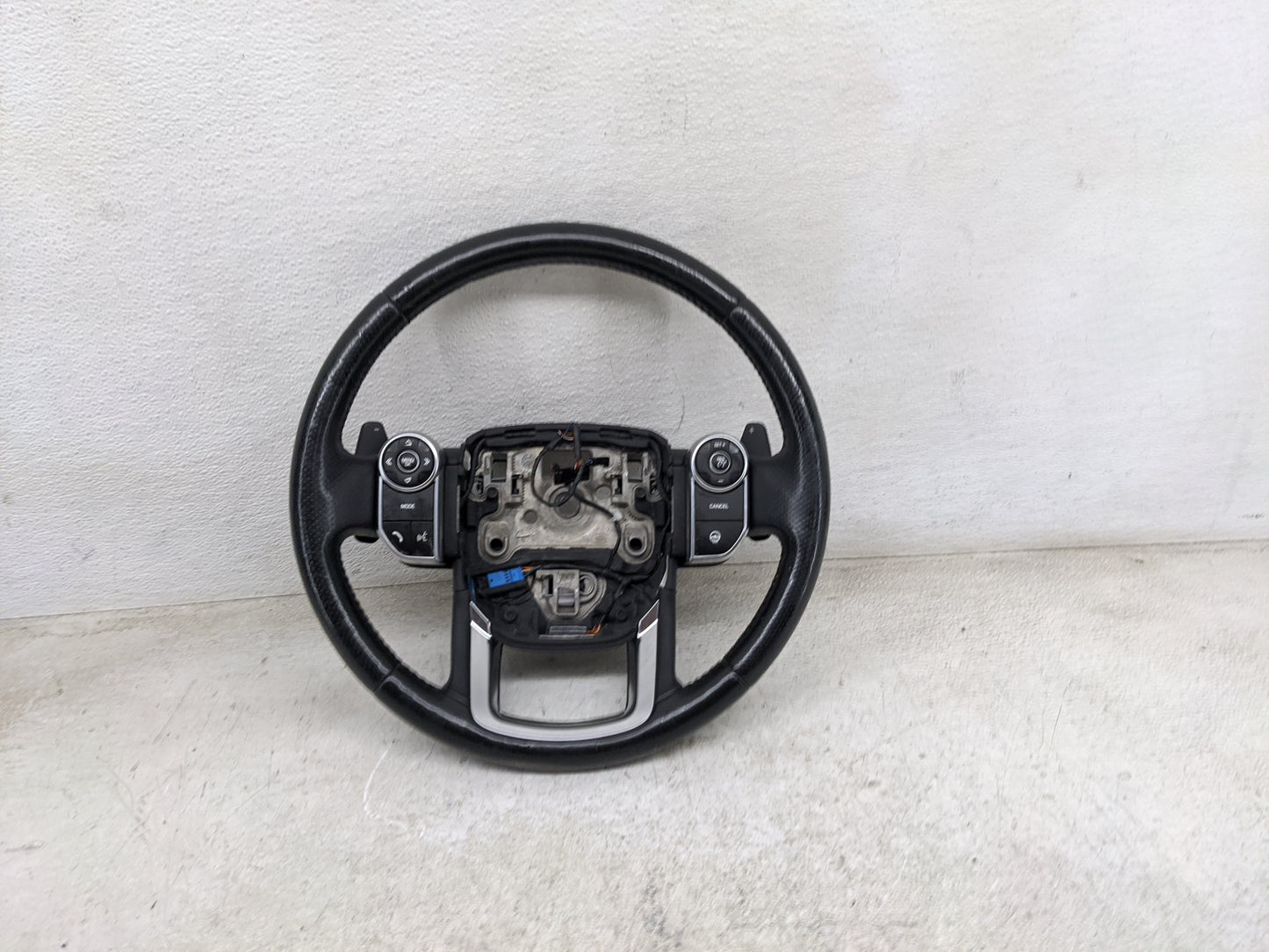 2014 Land Rover Range Rover Sport Steering Wheel Oem Black - Oemusedautoparts1.com