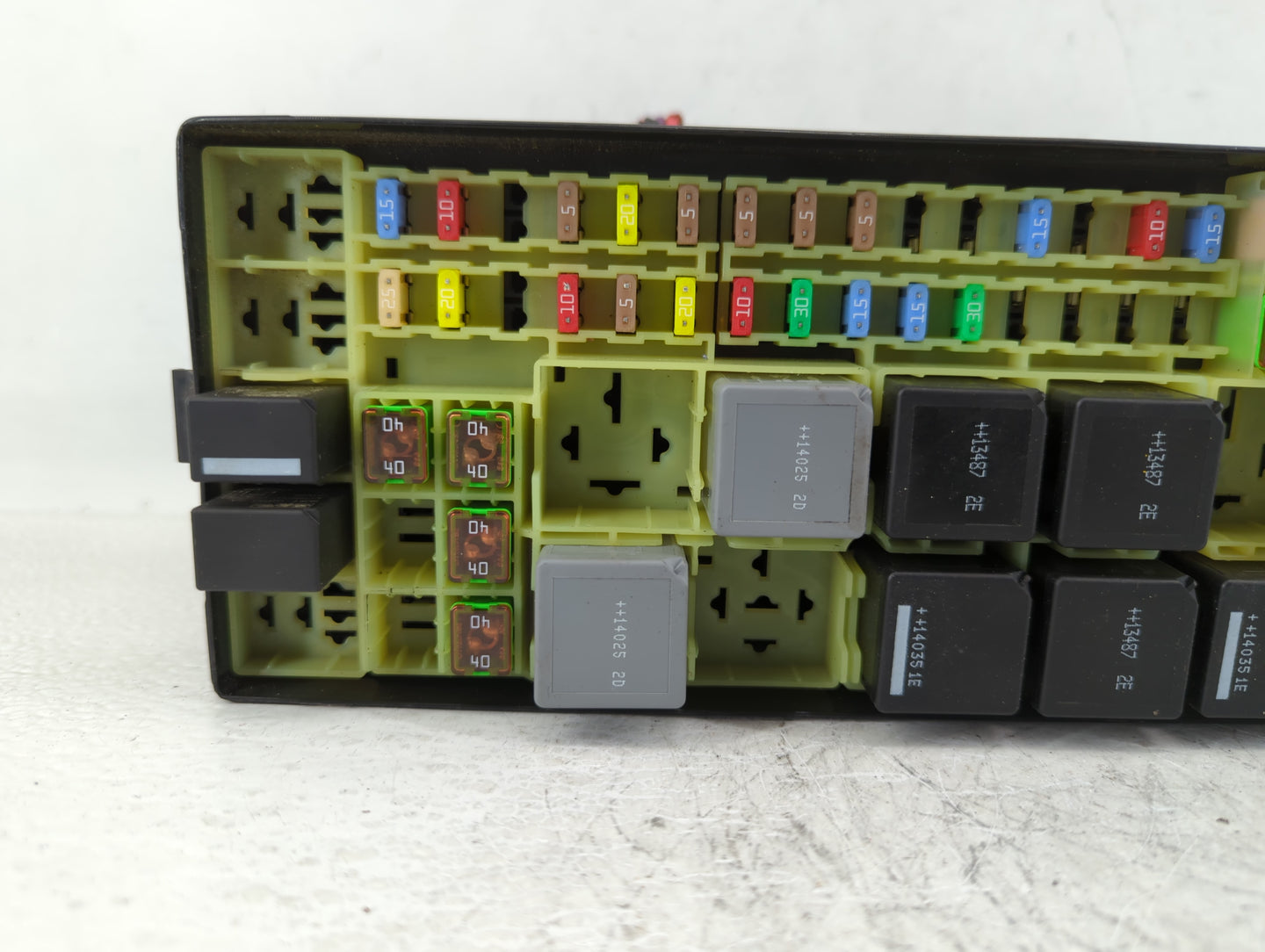 2014 Land Rover Range Rover Sport Fusebox Fuse Box Panel Relay Module P/N:DK52-14K016-AA Fits OEM Used Auto Parts - Oemuseda