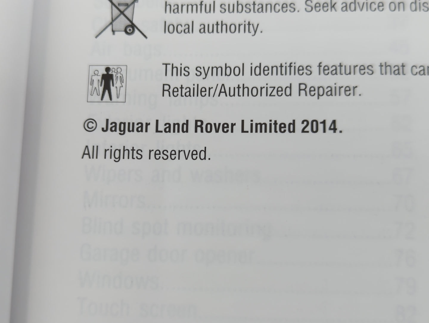 2014 Land Rover Range Rover Sport Owners Manual Book Guide OEM Used Auto Parts - Oemusedautoparts1.com