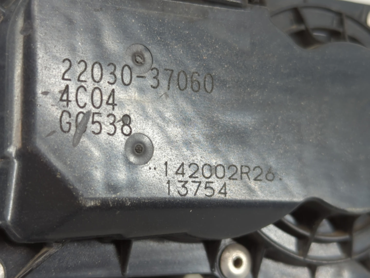 2011-2017 Lexus Ct200h Throttle Body P/N:142002R26 4C04GG538 Fits OEM Used Auto Parts - Oemusedautoparts1.com