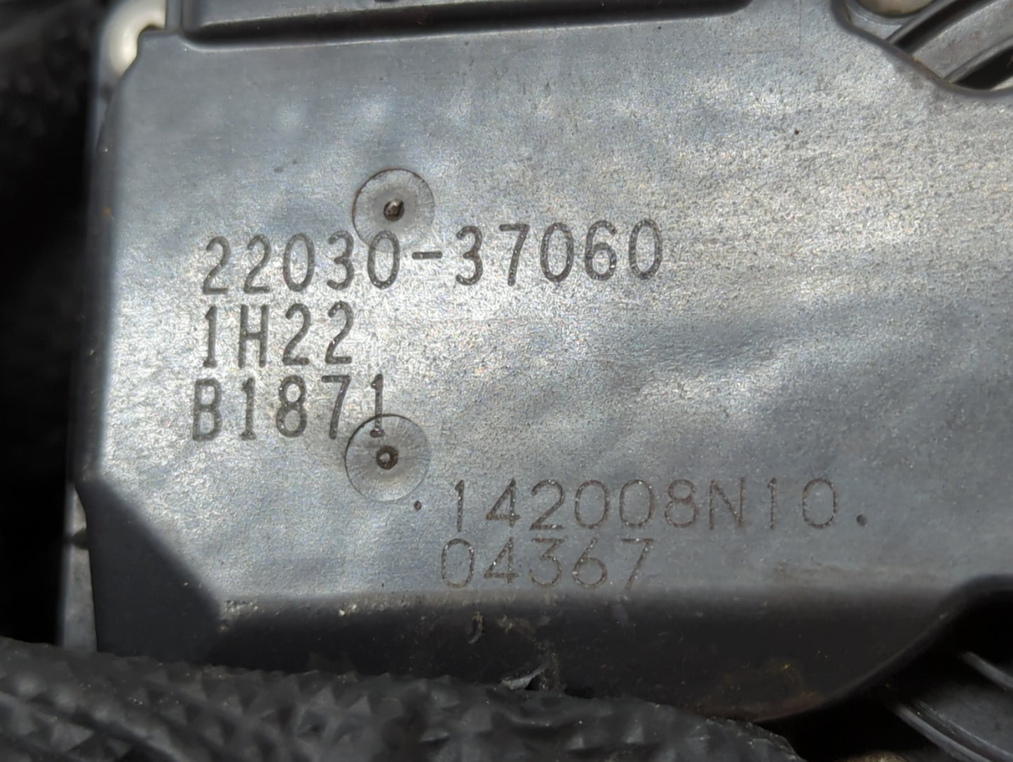 2011-2017 Lexus Ct200h Throttle Body P/N:142002R26 4C04GG538 Fits OEM Used Auto Parts - Oemusedautoparts1.com