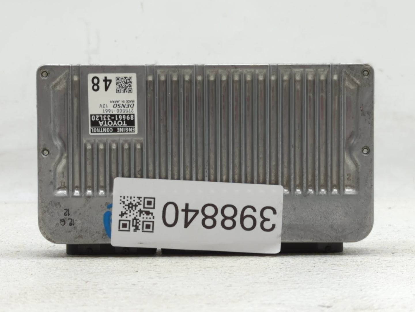 2013-2014 Lexus Es300h PCM Engine Control Computer ECU ECM PCU OEM P/N:89661-33L20 Fits Fits 2013 2014 OEM Used Auto Parts -