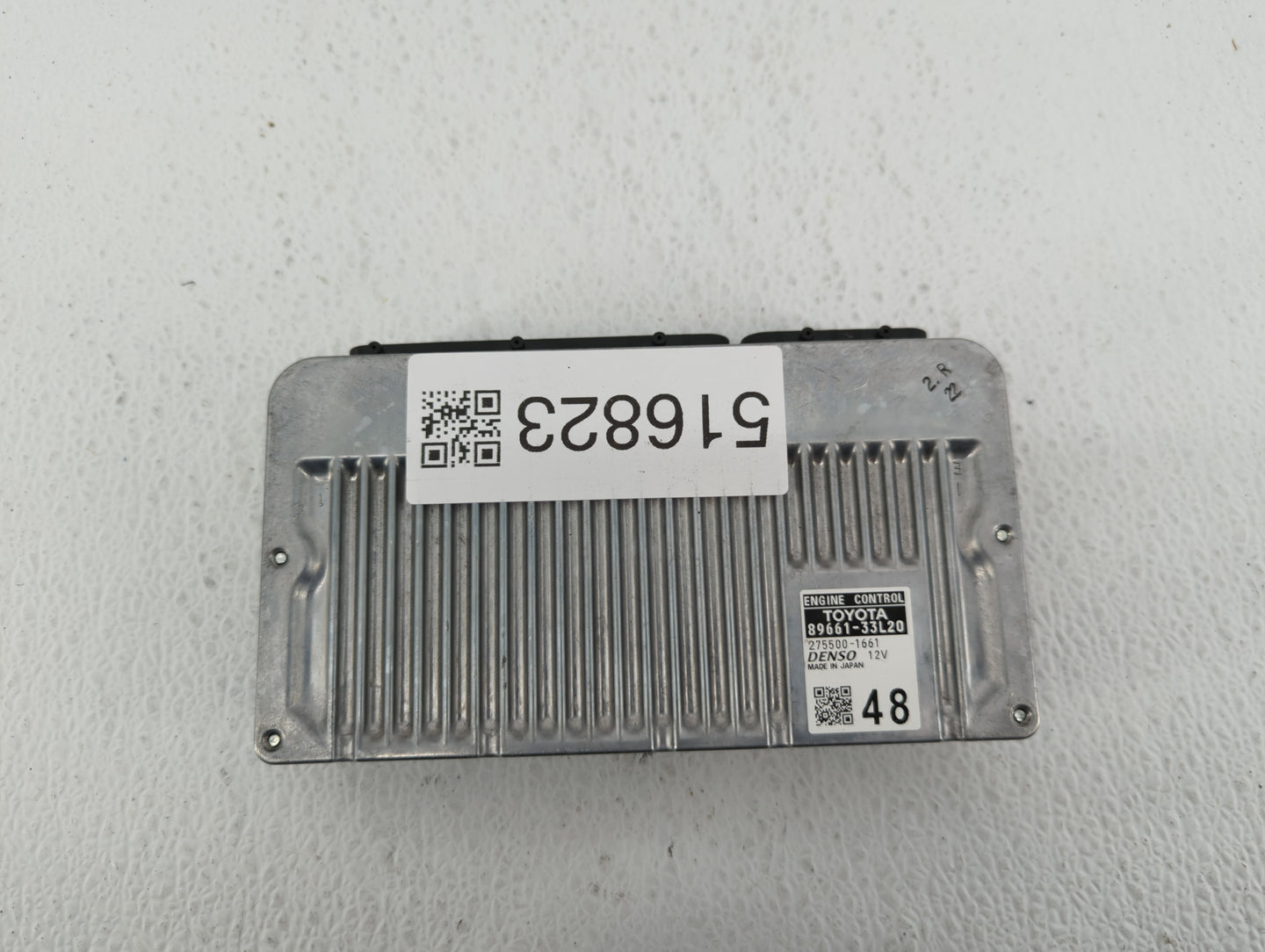 2013-2014 Lexus Es300h PCM Engine Control Computer ECU ECM PCU OEM P/N:89661-33L20 Fits Fits 2013 2014 OEM Used Auto Parts -