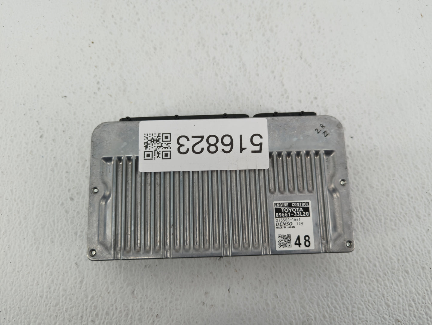 2013-2014 Lexus Es300h PCM Engine Control Computer ECU ECM PCU OEM P/N:89661-33L20 Fits Fits 2013 2014 OEM Used Auto Parts -