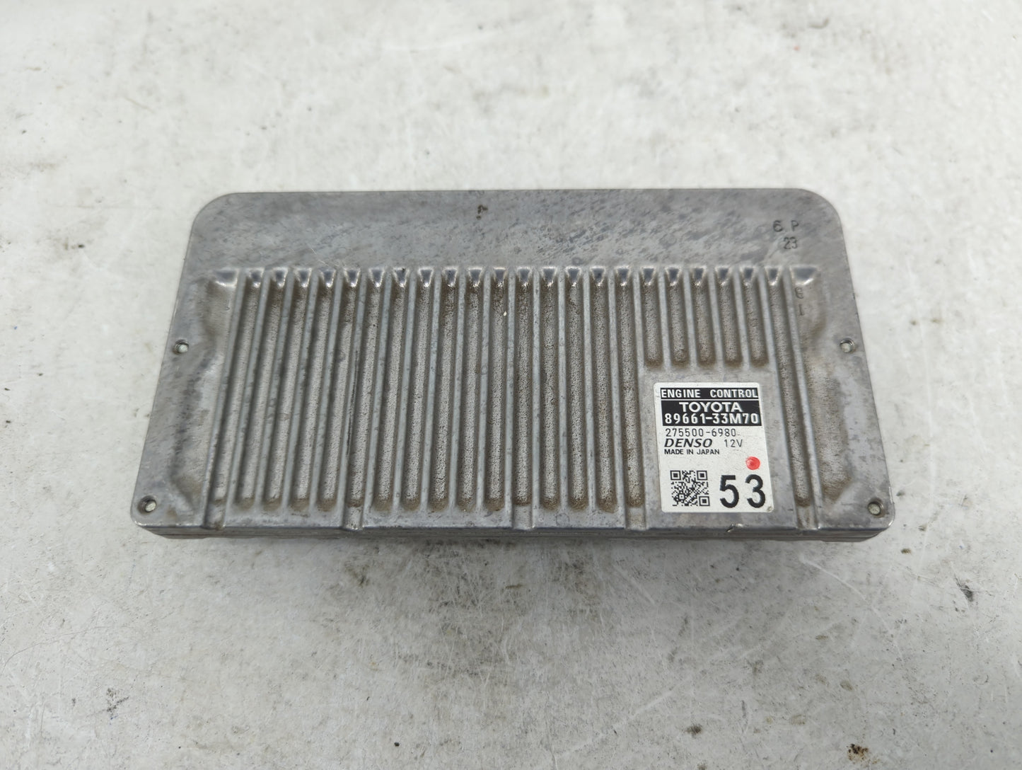 2013-2014 Lexus Es350 PCM Engine Control Computer ECU ECM PCU OEM P/N:275500-6980 89661-33M70, 275500-7350 Fits Fits 2013 20