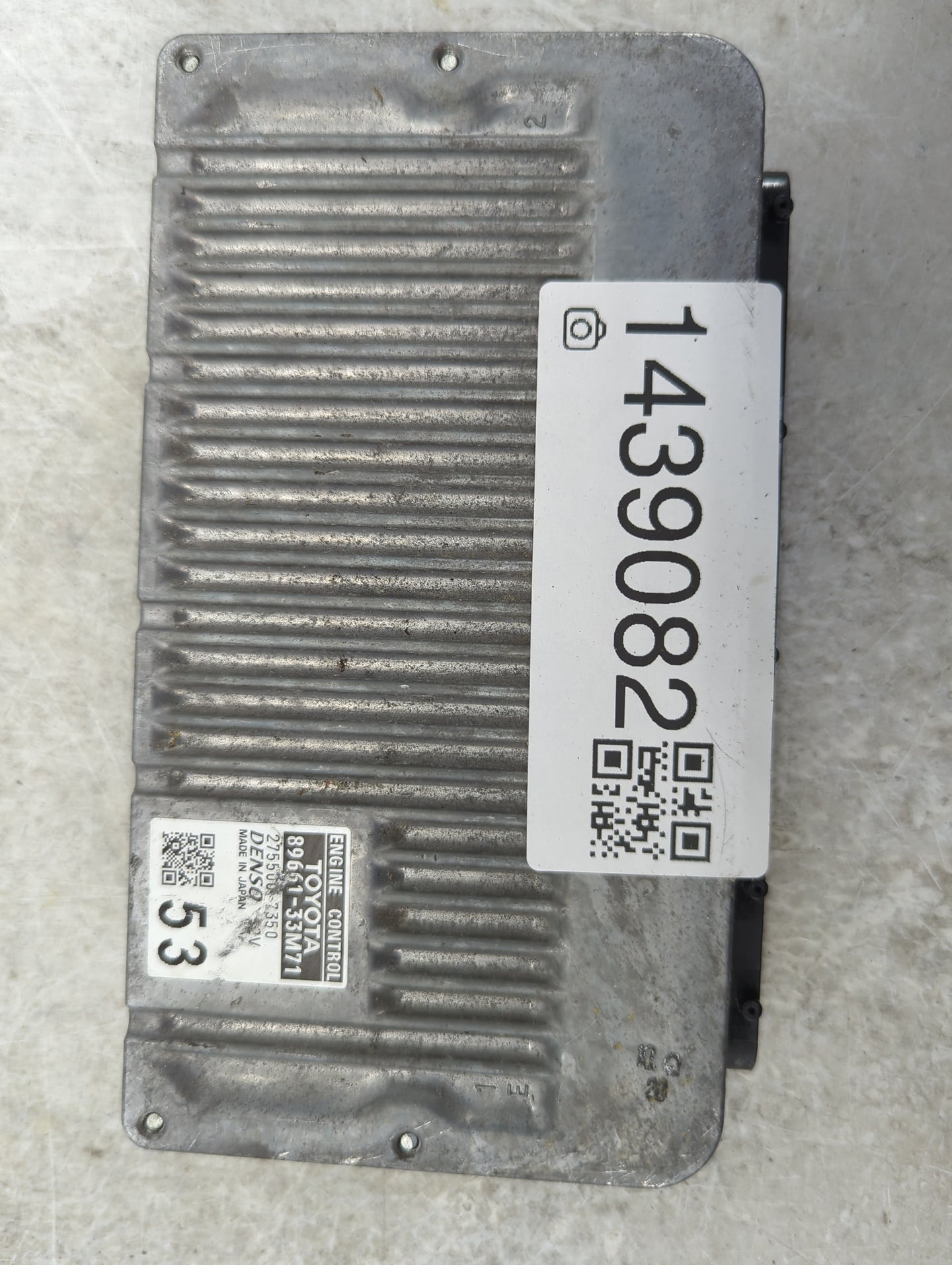 2013-2014 Lexus Es350 PCM Engine Control Computer ECU ECM PCU OEM P/N:89661-33M71 2755003350 Fits Fits 2013 2014 OEM Used Au