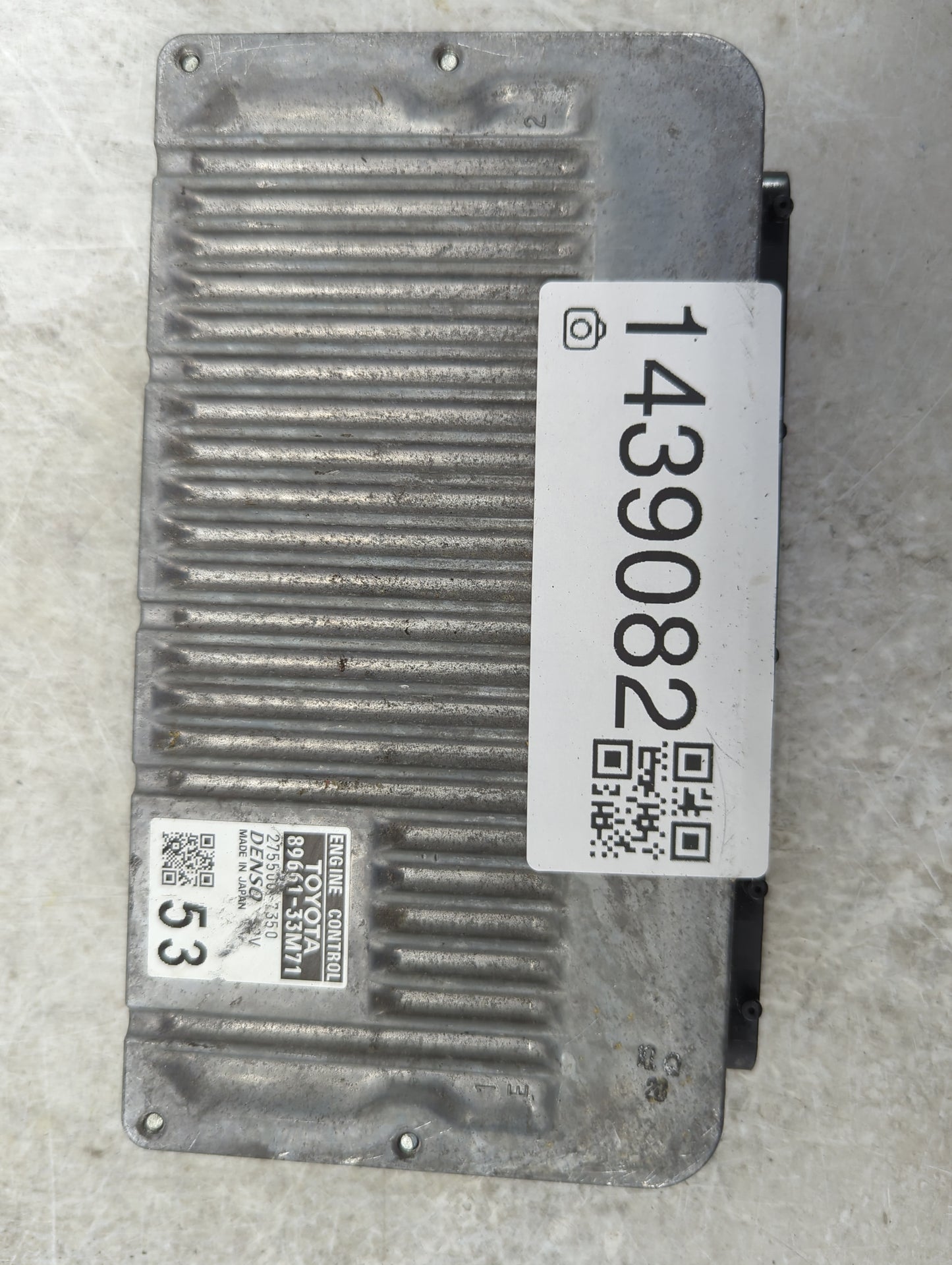 2013-2014 Lexus Es350 PCM Engine Control Computer ECU ECM PCU OEM P/N:89661-33M71 2755003350 Fits Fits 2013 2014 OEM Used Au