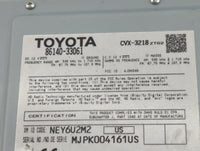 2014 Lexus Es350 Radio AM FM Cd Player Receiver Replacement P/N:86140-33061 Fits OEM Used Auto Parts - Oemusedautoparts1.com