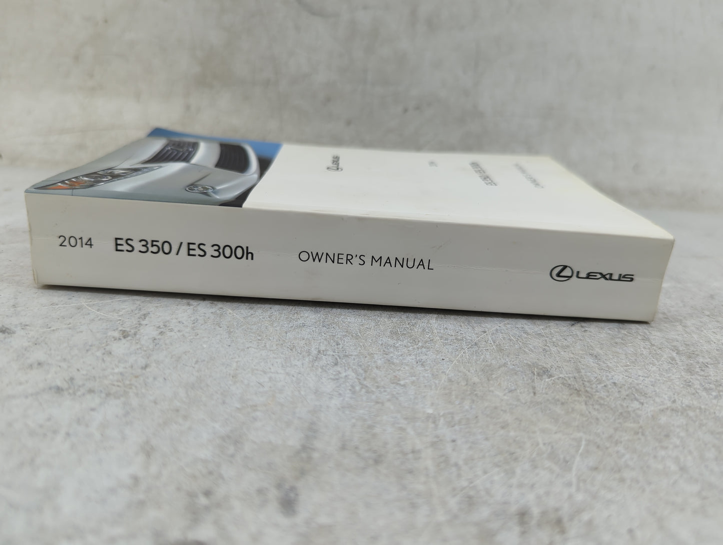 2014 Lexus Es350 Owners Manual Book Guide P/N:OM33A60U 01999-33A60 OEM Used Auto Parts - Oemusedautoparts1.com
