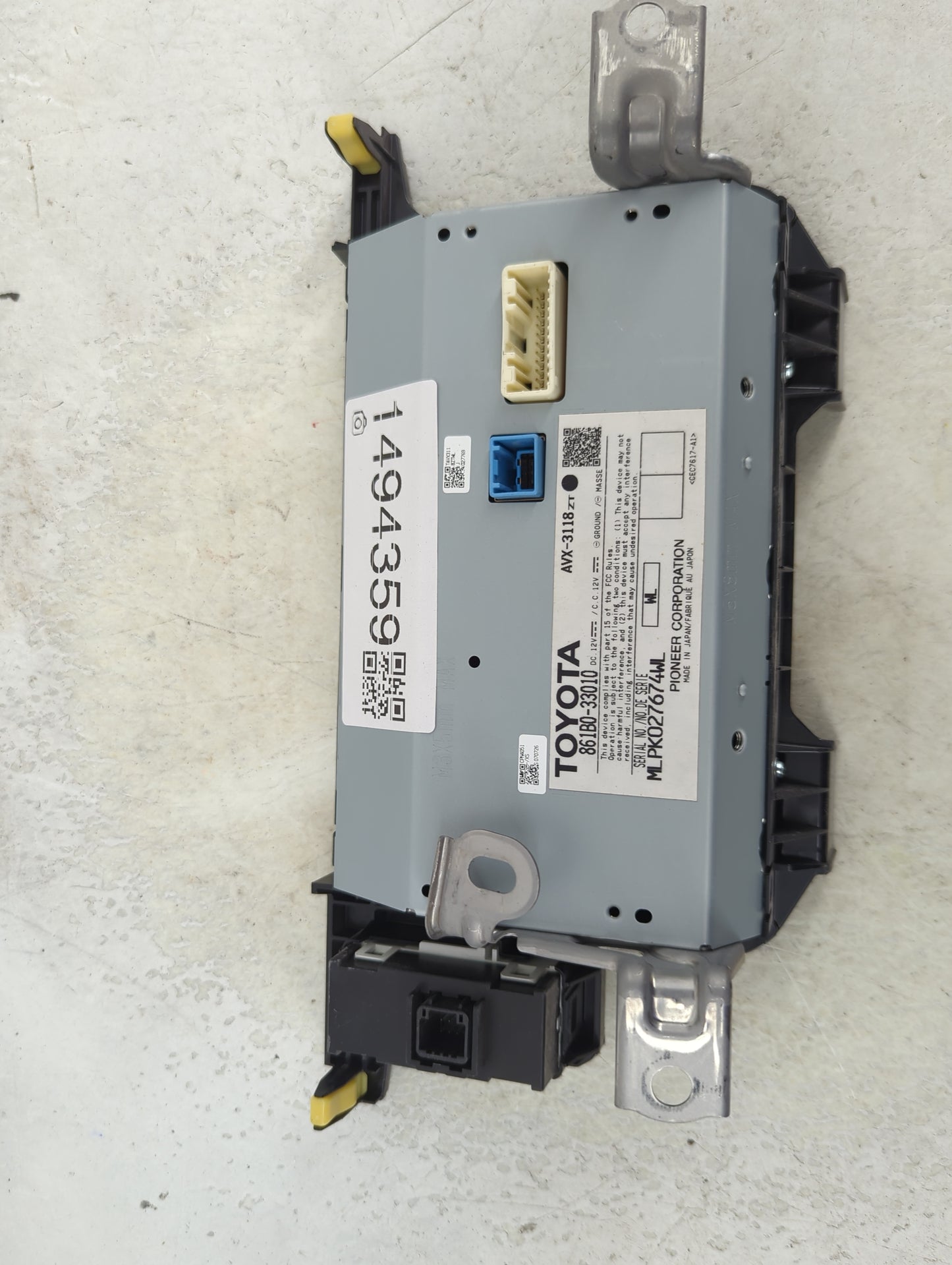 2013-2014 Lexus Es350 Information Display Screen 1494359 - Oemusedautoparts1.com