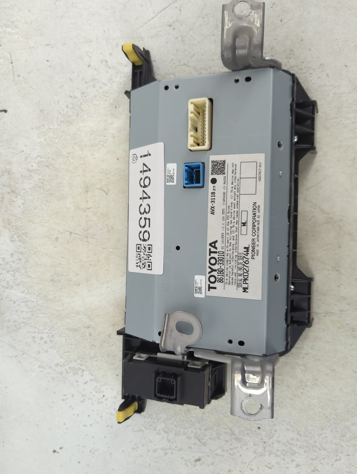 2013-2014 Lexus Es350 Information Radio Display Screen 1494359 - Oemusedautoparts1.com