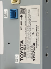 2013-2014 Lexus Es350 Information Display Screen 1494359 - Oemusedautoparts1.com