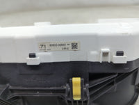 2013-2014 Lexus Es350 Instrument Cluster Speedometer Gauges P/N:83800-33M51 257490-1852 Miles: Fits Fits 2013 2014 OEM Used 
