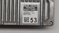 2013-2014 Lexus Es350 PCM Engine Control Computer ECU ECM PCU OEM P/N:89661-33M71 Fits Fits 2013 2014 OEM Used Auto Parts - 
