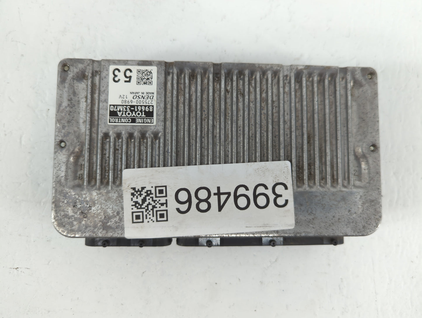 2013-2014 Lexus Es350 PCM Engine Control Computer ECU ECM PCU OEM P/N:89661-33M70 89661-33M71 Fits Fits 2013 2014 OEM Used A