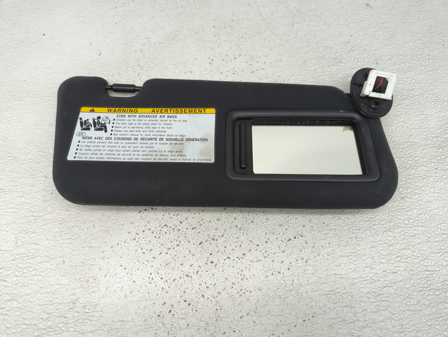 2014 Lexus Is200t Sun Visor Shade Replacement Passenger Right Mirror Fits Fits 2010 2011 2012 2013 2015 OEM Used Auto Parts 