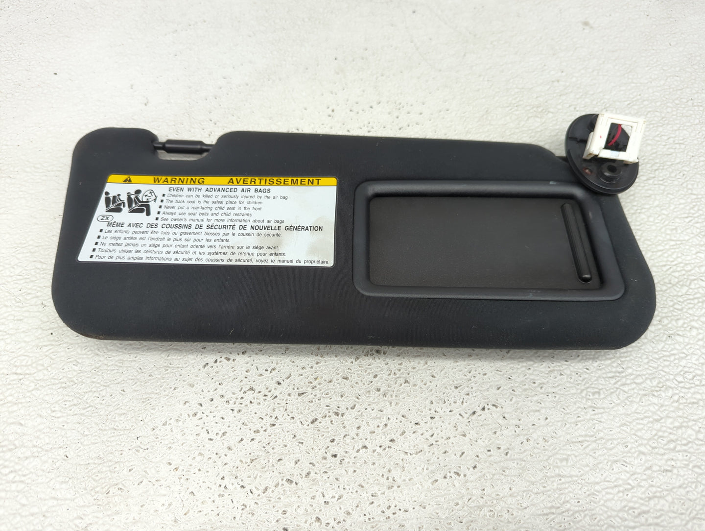 2014 Lexus Is200t Sun Visor Shade Replacement Passenger Right Mirror Fits Fits 2010 2011 2012 2013 2015 OEM Used Auto Parts 
