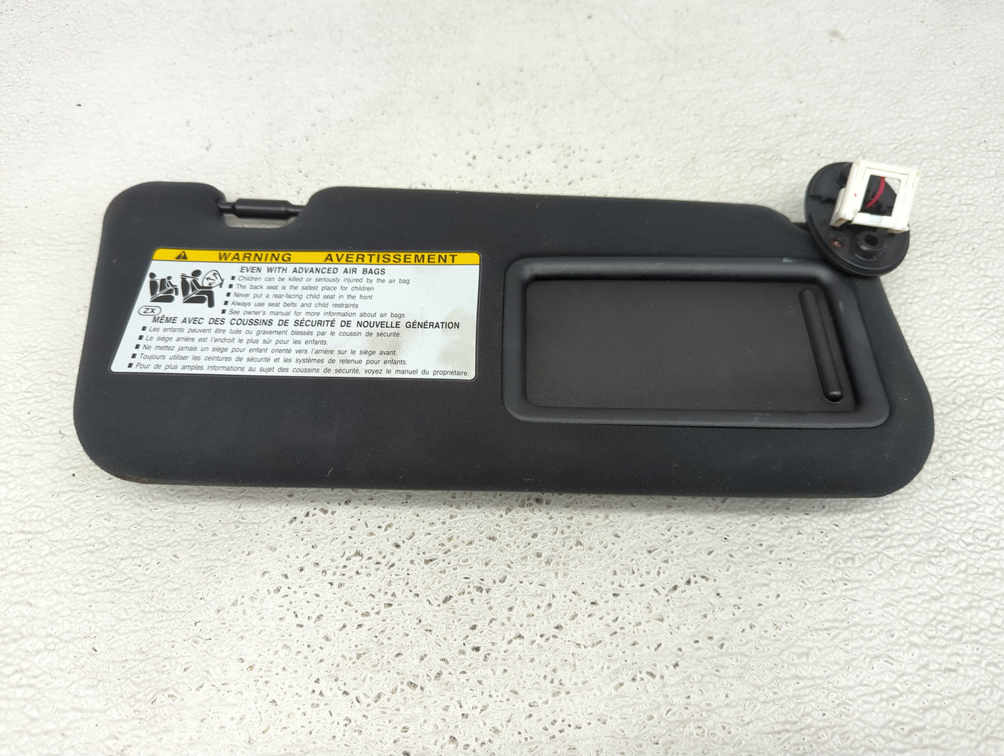 2014 Lexus Is200t Sun Visor Shade Replacement Passenger Right Mirror Fits Fits 2010 2011 2012 2013 2015 OEM Used Auto Parts 