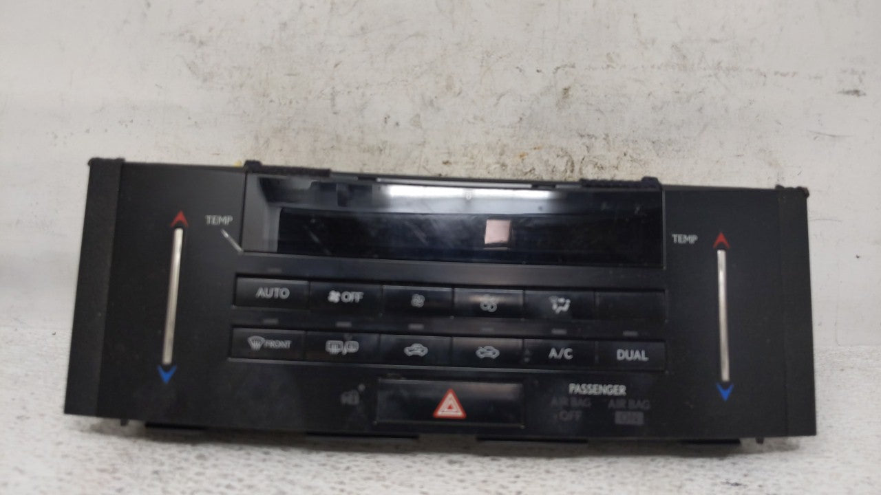 2014 Lexus Is250 Climate Control Module Temperature AC/Heater Replacement Fits OEM Used Auto Parts - Oemusedautoparts1.com