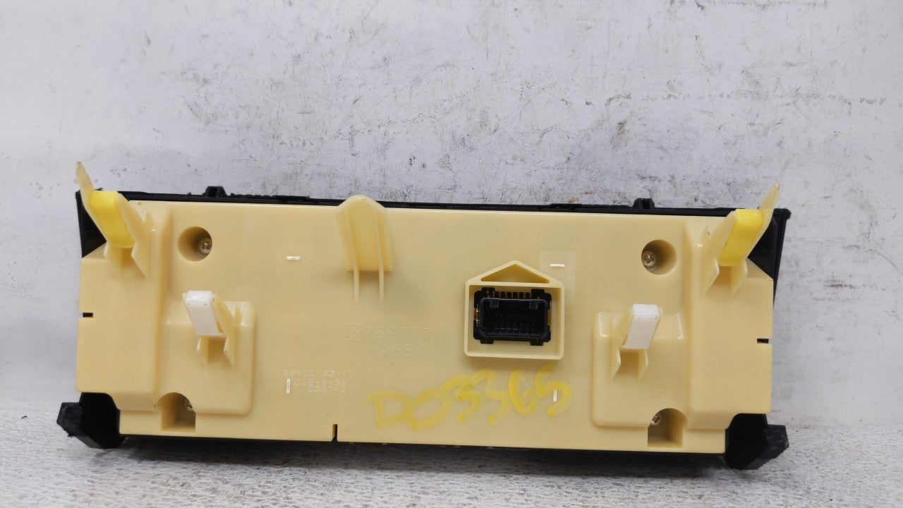 2014 Lexus Is250 Climate Control Module Temperature AC/Heater Replacement Fits OEM Used Auto Parts - Oemusedautoparts1.com