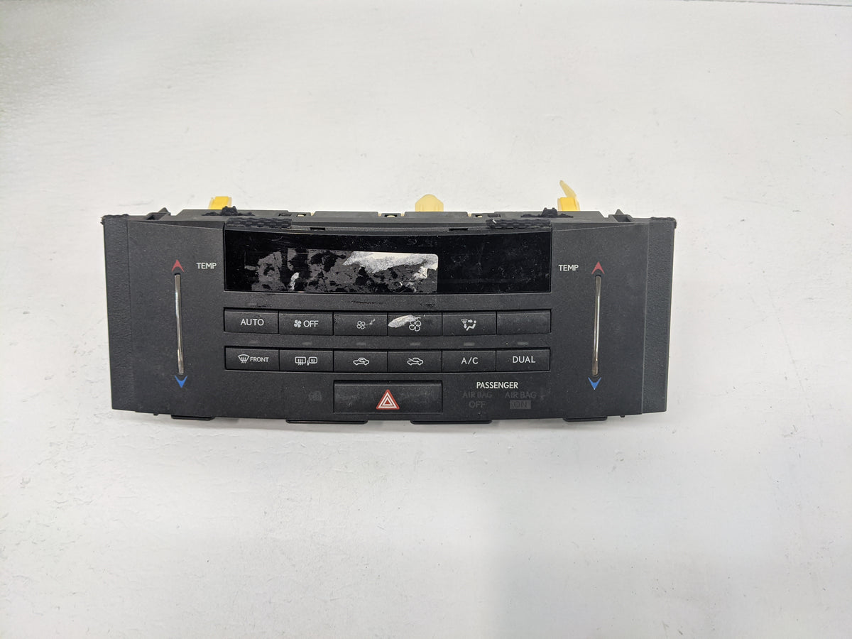 2014 Lexus Is250 Climate Control Module Temperature AC/Heater Replacement Fits OEM Used Auto Parts - Oemusedautoparts1.com