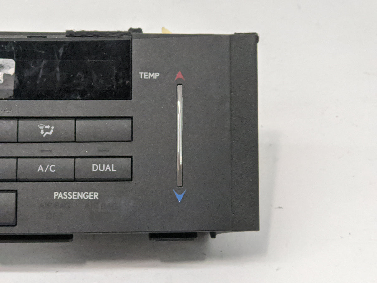 2014 Lexus Is250 Climate Control Module Temperature AC/Heater Replacement Fits OEM Used Auto Parts - Oemusedautoparts1.com