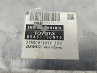 2014 Lexus Is250 PCM Engine Control Computer ECU ECM PCU OEM P/N:89661-53N70 275500-0372 Fits OEM Used Auto Parts - Oemuseda