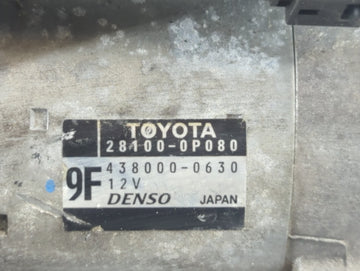 2014-2015 Lexus Rx350 Car Starter Motor Solenoid OEM P/N:438000-0630 28100-0P080 Fits Fits 2014 2015 OEM Used Auto Parts