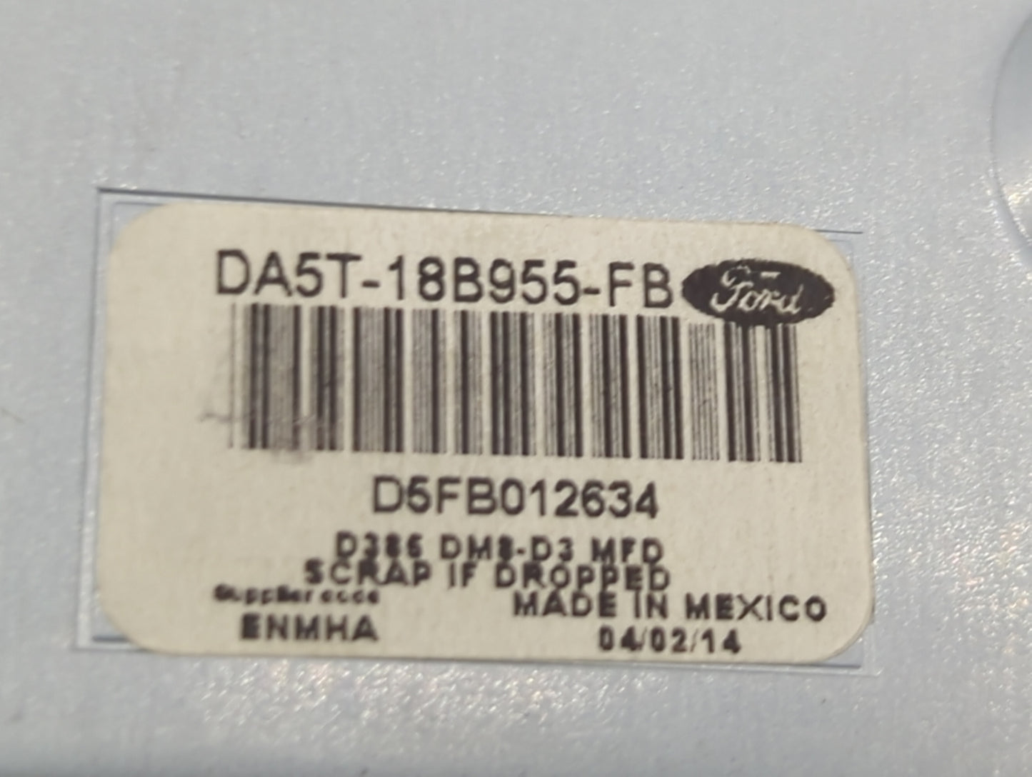 2013-2015 Lincoln Mks Information Display Screen 1470399 - Oemusedautoparts1.com
