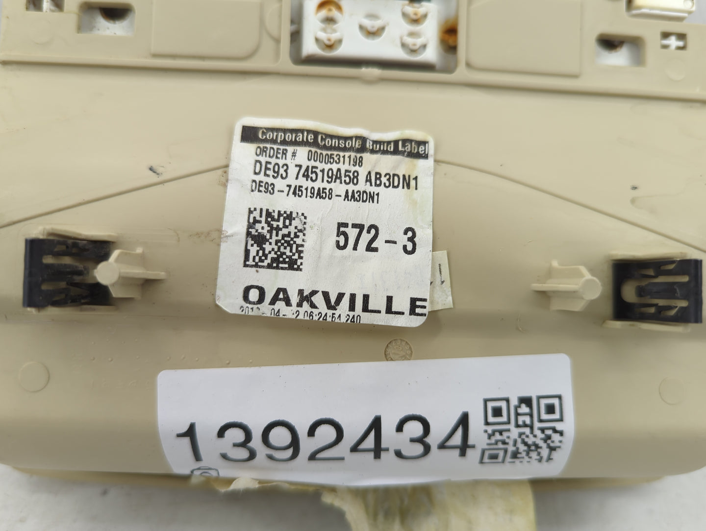 2014 Lincoln Mkt Overhead Roof Console - Oemusedautoparts1.com